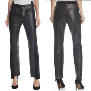 Frame Denim Women's Black Straight Leg Pants
